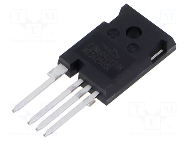 Transistor: N-MOSFET; SiC; unipolar; 1.2kV; 48A; Idm: 223A; 326W Wolfspeed(CREE) C3M0040120K