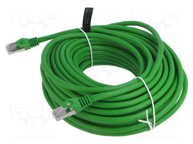 Patch cord; S/FTP; Cat: 6a; RJ45 plug,both sides; wire; OFC; 30m VENTION IBXGT