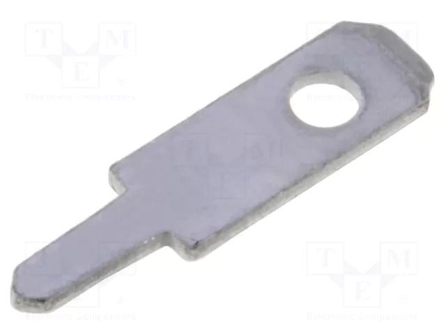 Terminal: flat; 2.8mm; 0.5mm; male; THT; Overall len: 10.5mm OSTERRATH 61-1315-21/0030