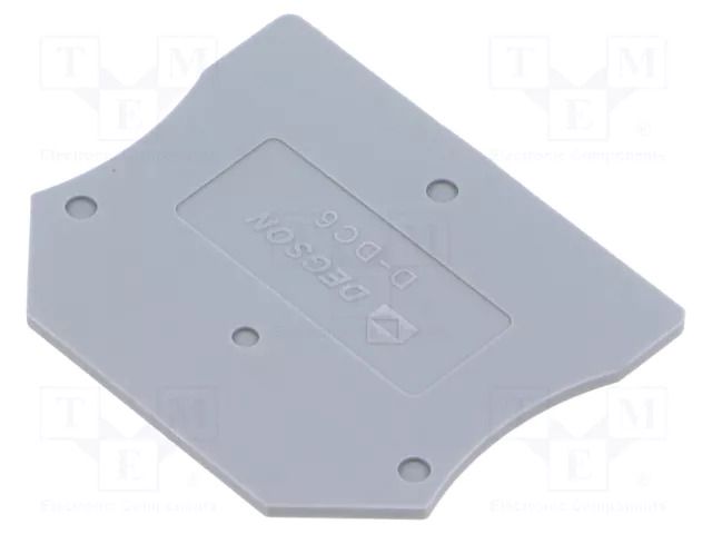 End plate DEGSON ELECTRONICS D-DC6-01P-11