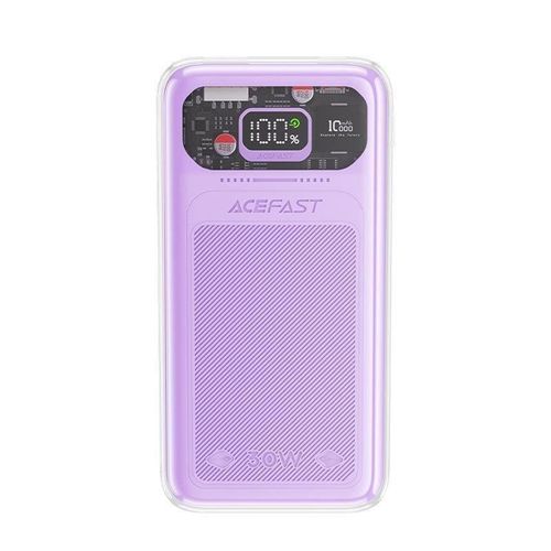 Acefast powerbank 10000mAh Sparkling Series fast charging 30W purple (M1), Acefast 6974316281993 6974316281993