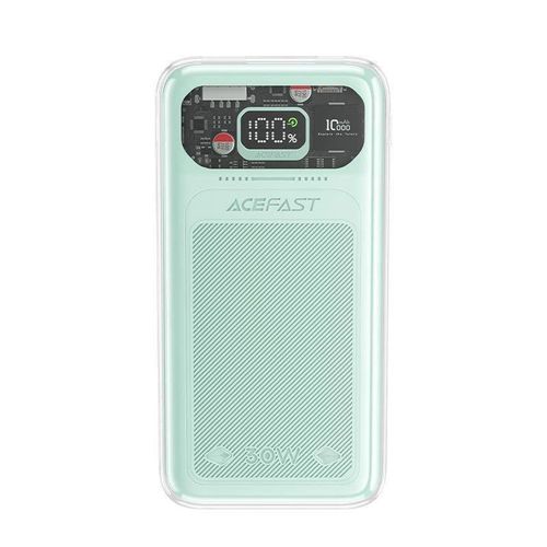 Acefast powerbank 10000mAh Sparkling Series fast charging 30W green (M1), Acefast 6974316282013