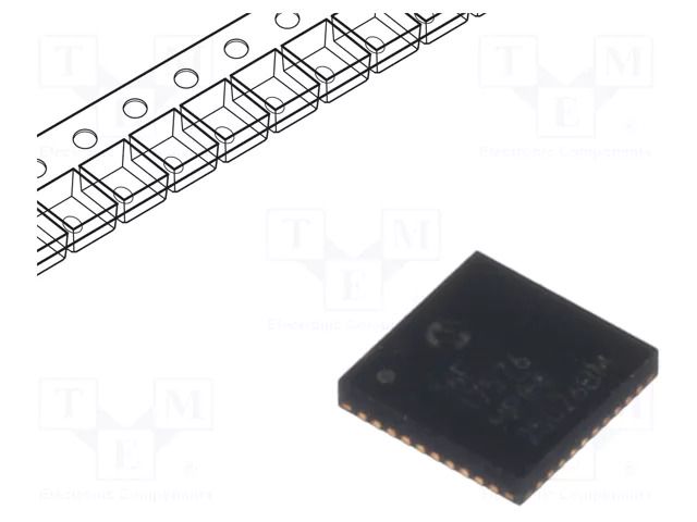 IC: PIC microcontroller; 28kB; 32MHz; 1.8÷5.5VDC; SMD; QFN40; PIC16 MICROCHIP TECHNOLOGY PIC16F17576-I/MP