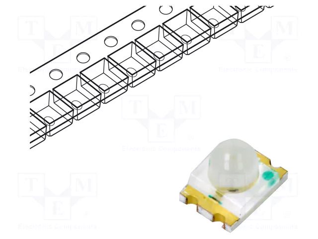 LED; yellow green; SMD; 3224; 800÷1200mcd; 2.1÷2.6VDC; 20°; 20mA OPTOSUPPLY OSG8322421E