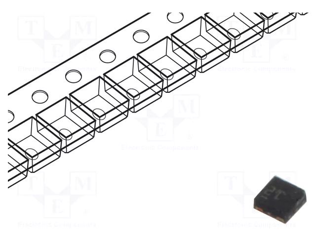 IC: voltage regulator; LDO,linear,fixed; 1.2V; 0.3A; X2SON4; SMD TEXAS INSTRUMENTS TLV74012PDQNR