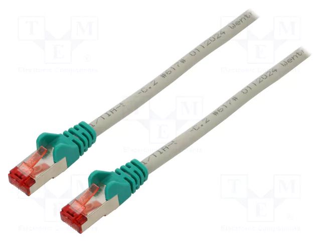 Patch cord; S/FTP; Cat: 6; RJ45 plug,both sides; stranded; Cu; 3m GOOBAY S/FTP6-CU-CR-030