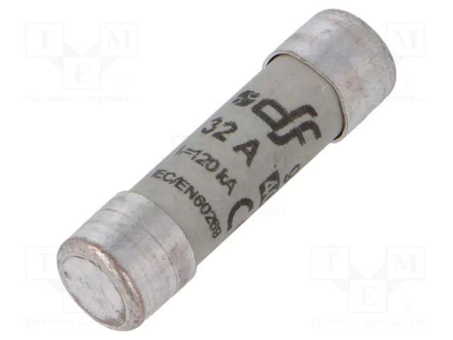 Fuse: fuse; 32A; 400VAC; 80VDC; gG; ceramic,cylindrical,industrial DF ELECTRIC 420132