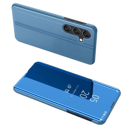 Clear View Case cover for Samsung Galaxy A54 5G blue flip cover, Hurtel 5907769352928
