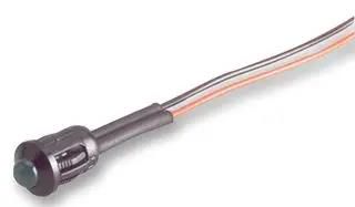 LED INDICATOR, PANEL MNT, 8MM, RED T000105