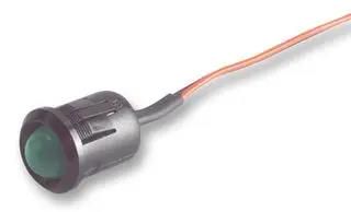 LED INDICATOR, PANEL MNT, 14MM, GREEN T200315