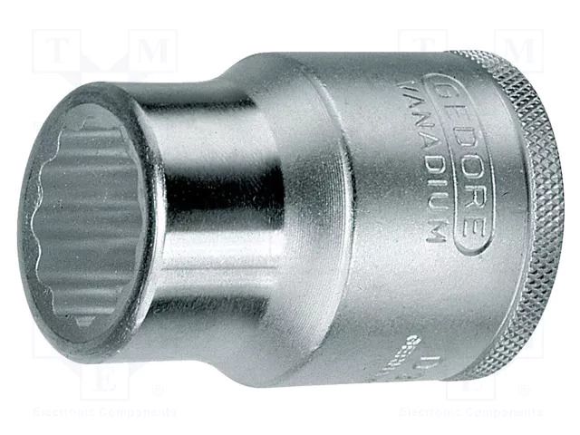 Socket; 12-angles,socket spanner; 21mm; 3/4"; tool steel GEDORE GEDORE-6289800