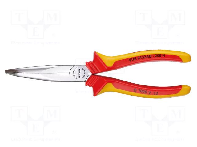 Pliers; insulated,telephone; 200mm; steel; Plating: chromium GEDORE GEDORE-1552147