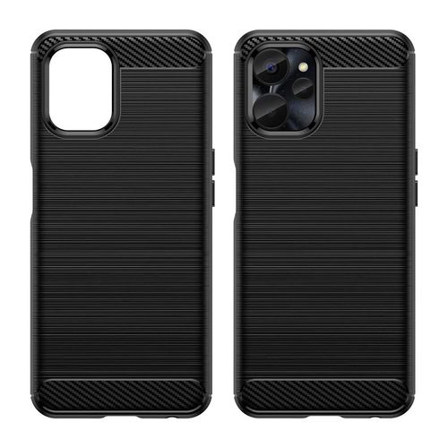 Carbon Case for Realme 10 5G / Realme 9i 5G Flexible Silicone Carbon Cover Black, Hurtel 5907769352010 5907769352010