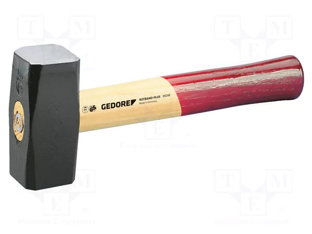 Hammer; 300mm; 2kg; wood (hickory) GEDORE GEDORE-8635640