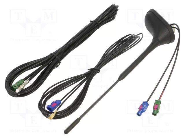 Antenna; car top,automotive,external; GNSS,UHF; Fakra; Len: 5m MTA 7771001