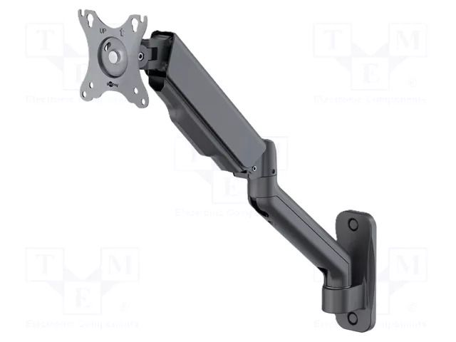 LCD/LED holder; black; adjustable,folding,tiltable; 9kg GOOBAY GOOBAY-70820