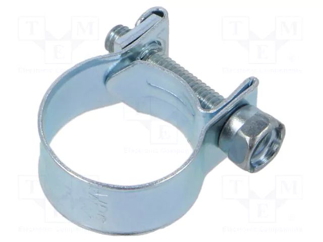 T-bolt clamp; W: 9mm; Clamping: 15÷17mm; zinc plated steel; Mini MPC INDUSTRIES M016