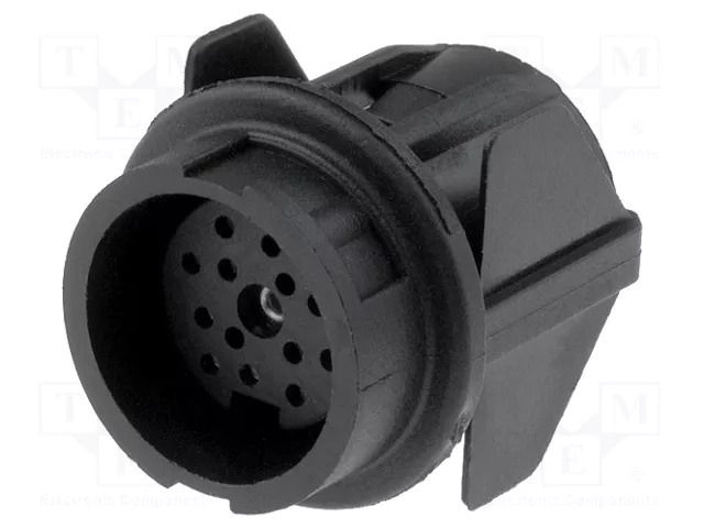 Connector: DIN; socket; female; C091B; PIN: 12; soldering; 150V; 3A AMPHENOL C091-3627-500