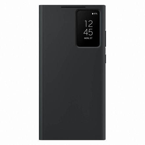 Samsung Smart View Wallet Case for Samsung Galaxy S23 Ultra cover with smart flip window card wallet black (EF-ZS918CBEGWW), Samsung 8806094772838 8806094772838