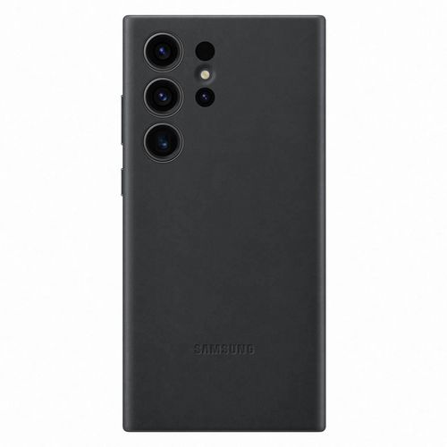 Samsung Leather Cover case for Samsung Galaxy S23 Ultra case made of genuine leather black (EF-VS918LBEGWW), Samsung 8806094770377 8806094770377