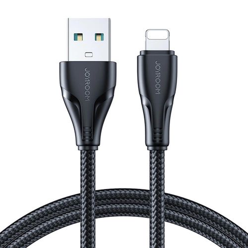 Joyroom Surpass Series A11 USB-A / Lightning 2.4A cable 2 m - black, Joyroom 6956116703028