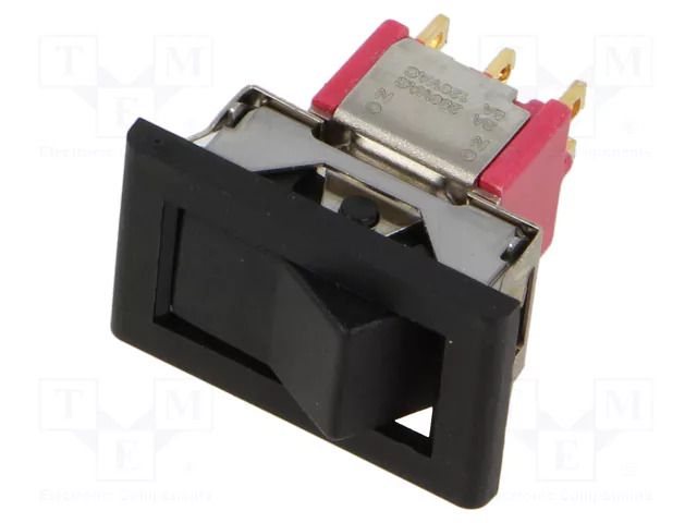 ROCKER; DPDT; Pos: 2; ON-ON; 0.02A/20VAC; 5A/28VDC; black; black C&K 7201J16ZGE22