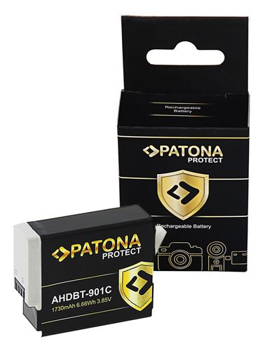 PATONA PROTECT Battery f. GoPro Hero 9 10 11 AHDBT-901C SPBL1B Enduro Battery, PATONA 13785 4055655235259