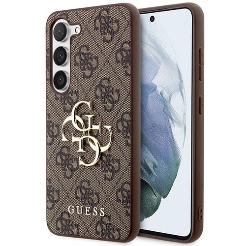 Guess GUHCS23S4GMGBR S23 S911 brown/brown hardcase 4G Big Metal Logo, Guess 3666339114879