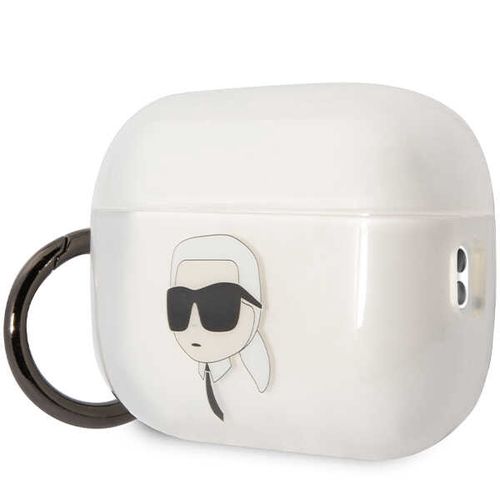 Karl Lagerfeld KLAP2HNIKTCT Airpods Pro 2 cover transparent Ikonik Karl Lagerfeld, Karl Lagerfeld 3666339099299 3666339099299