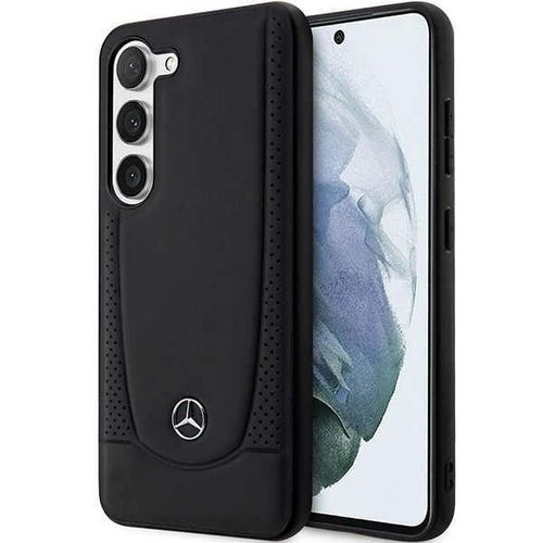 Mercedes Leather Urban case for Samsung Galaxy S23 - black, Mercedes 3666339113391 3666339113391