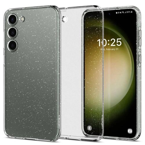 Spigen Liquid Crystal Case for Samsung Galaxy S23 - Clear Glitter, Spigen 8809896741071 8809896741071
