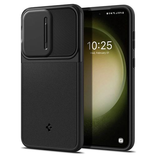 Spigen Optik Armor Case for Samsung Galaxy S23 - Black, Spigen 8809896741309 8809896741309