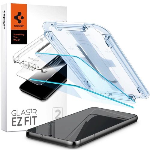 Spigen Glas.tR EZ Fit Tempered Glass for Samsung Galaxy S23 - 2 pcs., Spigen 8809896743143 8809896743143