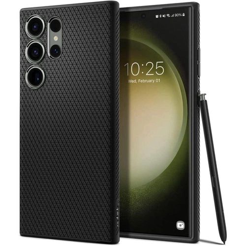 Spigen Liquid Air Case for Samsung Galaxy S23 Ultra - Matte Black, Spigen 8809896740210 8809896740210