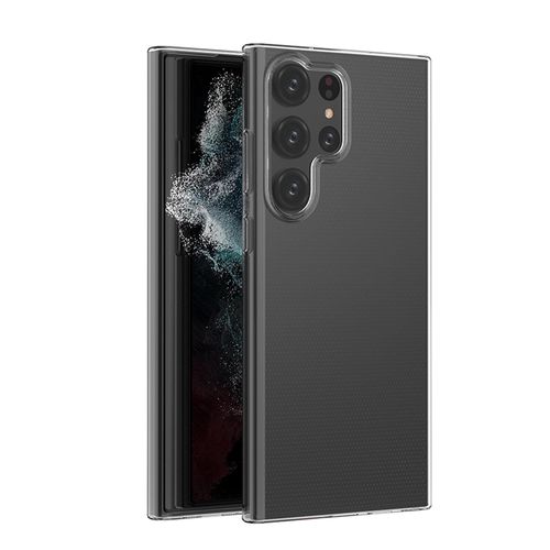 Ultra Clear 0.5mm case Samsung Galaxy S23 Ultra thin cover transparent, Hurtel 9145576273739 9145576273739