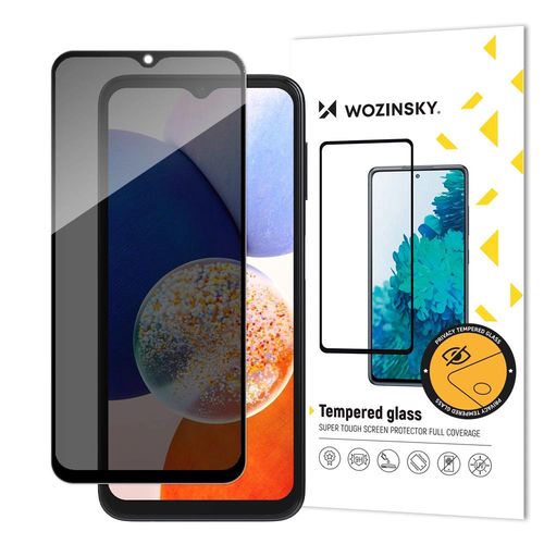 Wozinsky Privacy Glass tempered glass for Samsung Galaxy A23 with Anti Spy privacy filter, Wozinsky 5907769320668