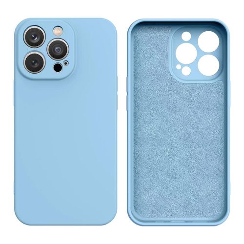 Silicone case for Samsung Galaxy A54 5G silicone cover light blue, Hurtel 9145576273265 9145576273265