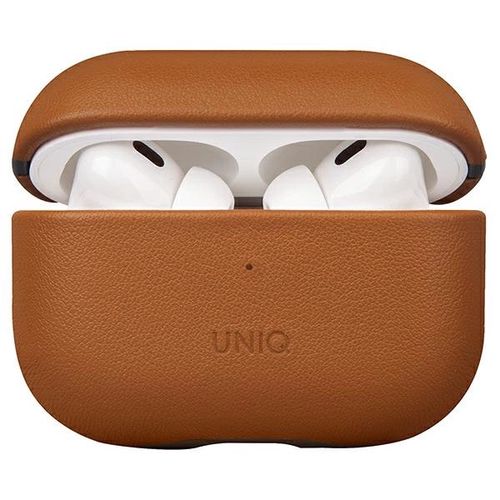 Uniq Terra Genuine Leather case for AirPods Pro 2 - brown, UNIQ 8886463683835 8886463683835