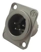 PLUG, XLR, 4POLE NC4MD-LX