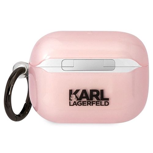 Karl Lagerfeld KLAPHNCHTCP Airpods Pro cover pink/pink Ikonik Choupette, Karl Lagerfeld 3666339088088 3666339088088