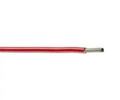 HOOK-UP WIRE, 20AWG, RED, 100M 55A0111-20-2