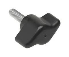 BAR/T KNOB, HIPS, ROUND SHAFT, 32MM 3084BK