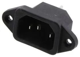 IEC POWER ENTRY, RCPT, 15A, 250VAC, QC MC001534