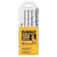 5 Piece Rock Carbide Hammer Drill Bit Set DW5470