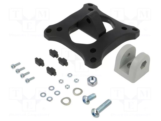 LCD/LED holder; for profiles; 75x75mm; plastic FATH FA-061SM7510040