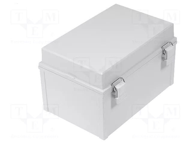 Enclosure: wall mounting; X: 300mm; Y: 200mm; Z: 180mm; CAB; ABS; grey FIBOX CABABS302018G