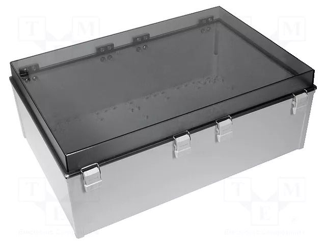 Enclosure: wall mounting; X: 600mm; Y: 400mm; Z: 220mm; CAB; grey FIBOX CABPC604022T
