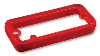 OPEN BEZEL, PC, RED/CLEAR, ENCLOSURE 1455NBTRD-10