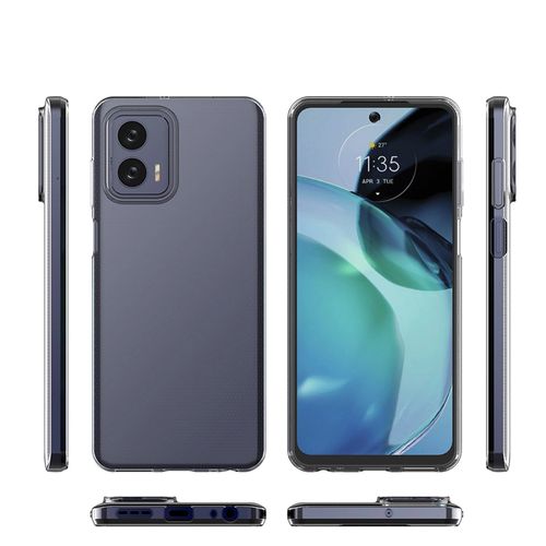Ultra Clear 0.5mm case for Motorola Moto G73 5G thin cover transparent, Hurtel 5907769353215