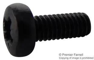 SCREW, POZI PAN, STEEL, BLK, M4X10,PK100 M410 PRSTMCB100-